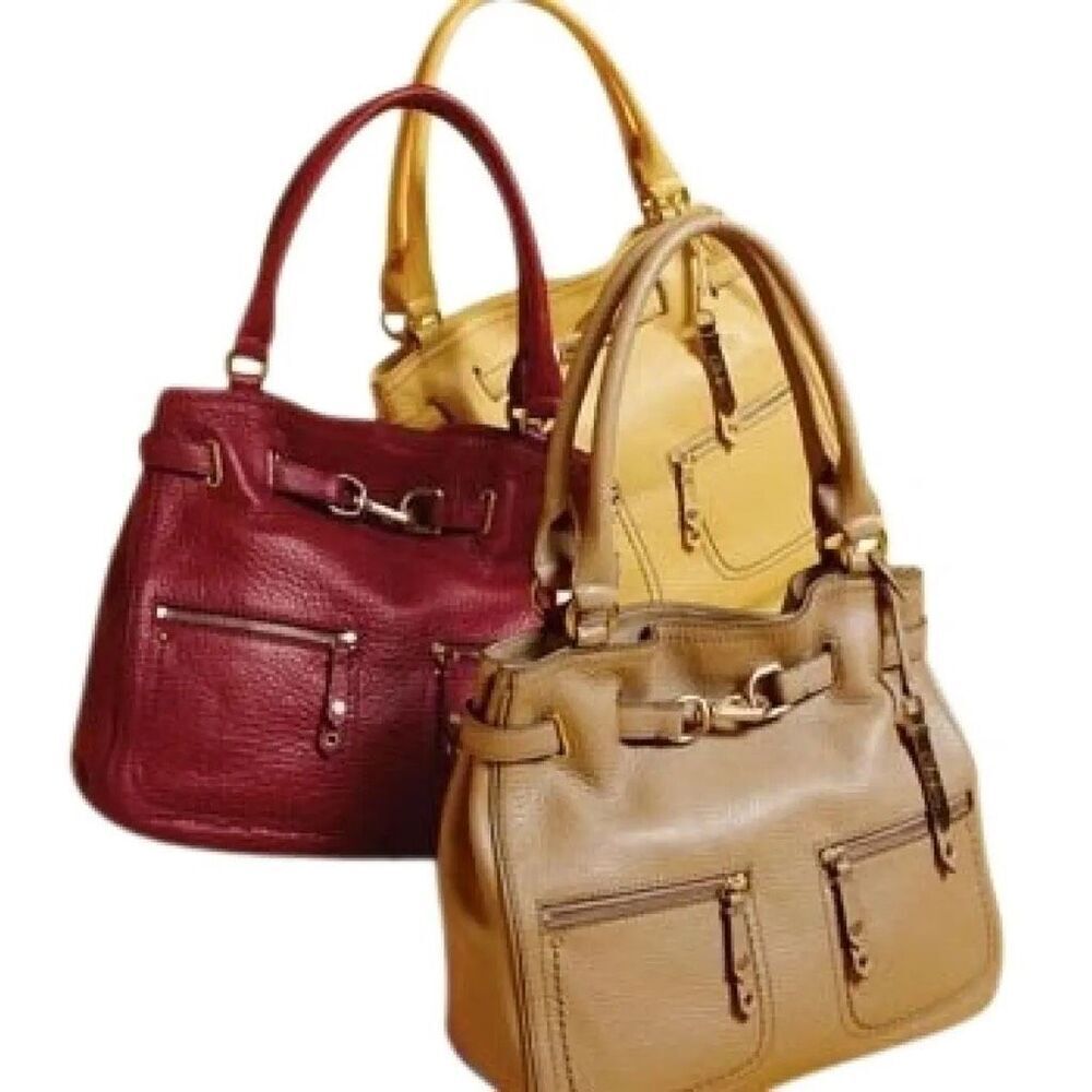 ✨Cole Haan Bucket Washed Out Yellow Bag✨
